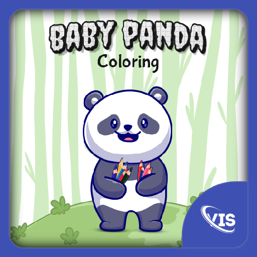Baby Panda Coloring Game